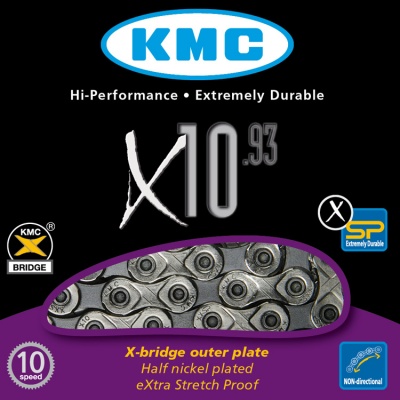 Łańcuch rowerowy kmc x10 93 xsp extreme 