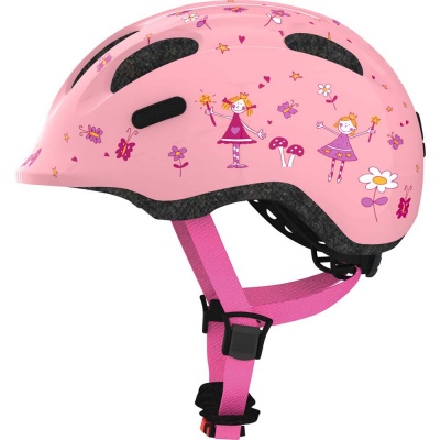 Kask rowerowy Abus Smiley 2.0 S 45-50 rose princess