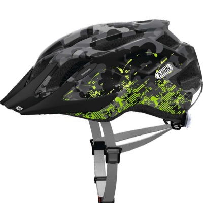 Kask rowerowy abus mountx grey camouflage m 53-58cm