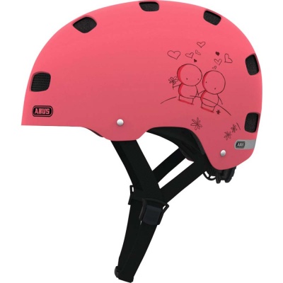 Kask rowerowy Abus Scraper Kid 2.0 S 48-55 rose love