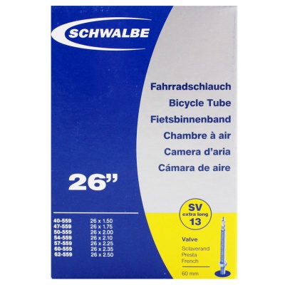 Dętka Schwalbe 26 presta 60mm (sv13)