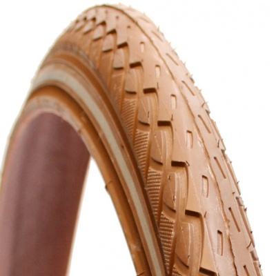 Opona rowerowa Deli 24x1.75 s-206 brązowa 