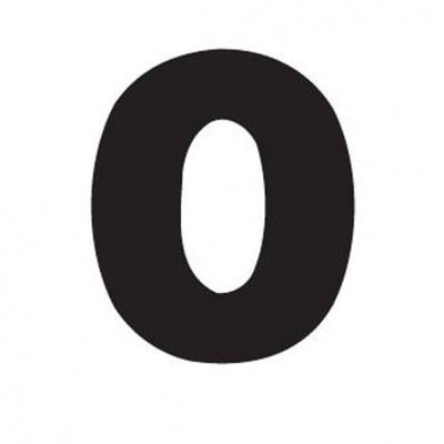 Cyferka na fotelik gmg yepp abc "0"