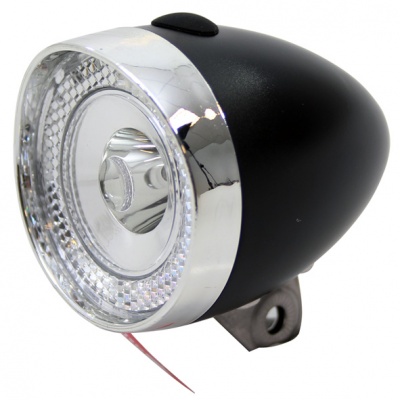 Lampka rowerowa przednia Union retro mini bateria - E