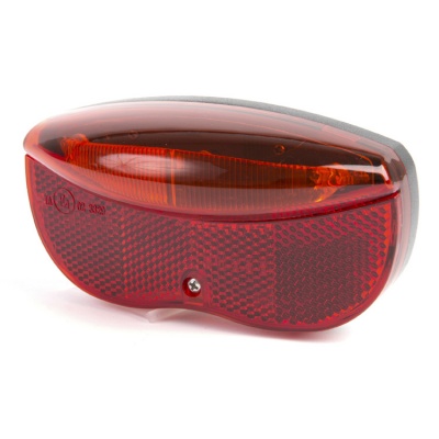 Lampka rowerowa tylna IKZI 3 LED baterie