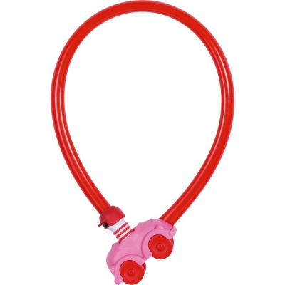Abus kabelzamknięcie zapięcie 1505/55 pink