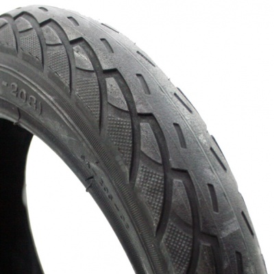 Opona rowerowa Merkloos 12x1/2x2 1/4 czarna - E