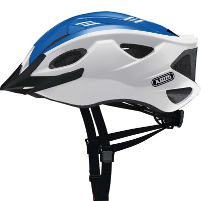 Kask rowerowy Abus S-Cension biały - niebieski M