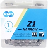 Łańcuch rowerowy KMC Z1 Narrow EPT 112og. srebrny