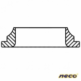 Bieżnia steru CC-BS8006 Stal;27.0mm CZ