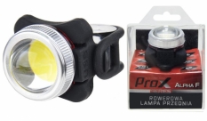 Lampka rowerowa przednia Prox Alpha F cob led 