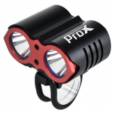 Lampka rowerowa przednia Prox Dual II  czarna