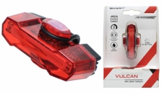 Lampka rowerowa tylna Smart Vulcan cob LED usb