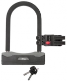 Zapięcie rowerowe M-Wave U-lock B247 czarne