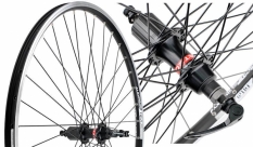 Koło rowerowe tylne 28" Alexrims DH19 czarne  