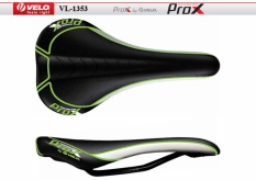 Siodełko velo prox  vl-1353 czarno-zielone  zone cut