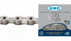 Łańcuch rowerowy KMC X9SL 1/2"x11/128" 116 ogniw 9-rz. 