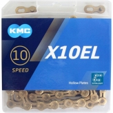 Łańcuch rowerowy KMC X10EL 114 ogniw Złoty