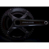 Praxis crankstel Zayante carbon M30 175 53/39T