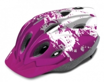 Kask B-Skin S 48-52cm różowo-biały