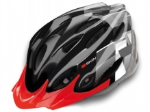 Kask B-Skin regular L czarno-czerwony