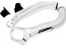 Rogi kierownicy Zoom MT-30A srebrne