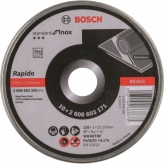 Bosch Prof doorslijpschijf recht RVS 125 mm (10)