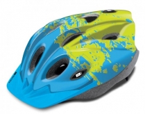 Kask rowerowy B-Skin Tomcat M  zielony niebieski