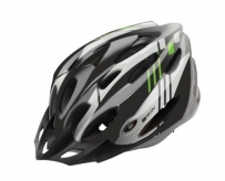 Kask rowerowy B-Skin Regular L czarny zielony