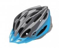 Kask rowerowy B-Skin Regular L szary niebieski