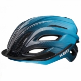 Kask rowerowy KED CHAMPION VISOR MTB L niebieski