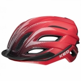 Kask rowerowy KED CHAMPION VISOR MTB M czerwony