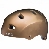 Kask rowerowy KED RISCO City L złoty