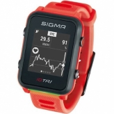 Pulsometr Sigma iD.TRI GPS czerwony