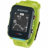 Pulsometr Sigma iD.TRI GPS zielony