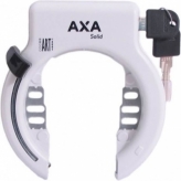 Zapięcie rowerowe podkowa  Axa Solid XL białe