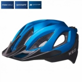 Kask rowerowy KED SPIRI II czarno- niebieski MTB L