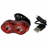 Lampka rowerowa tylna LED USB