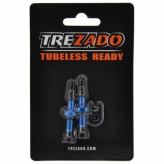 Zawór TREZADO Presta 34mm do Tubeless niebieski