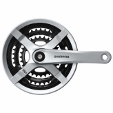 Mechanizm korbowy Shimano TY501 48/38/28 srebrny