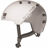 Abus helm Skurp ACE silver white L 58-61