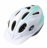 Kask rowerowy B-skin Tomcat S biało-turkusowy