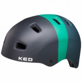 Kask rowerowy KED 5FORTY czarny/zielony L