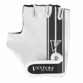 Rękawiczki rowerowe Ventura L/XL białe czarne