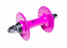 Piasta rowerowa przednia Joytech fix bike alu magenta