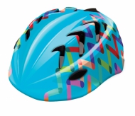 Kask rowerowy B-Skin Kidy Pro zigzag M niebieski