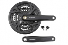 Mechanizm korbowy Shimano M371 9rz 170x44/32/22 czarny