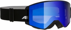 Gogle Alpina m40 Narkoja black szkło MM blue