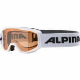 Gogle Alpina Piney junior white szkło SH S2