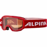 Gogle Alpina Piney junior red szkło SH